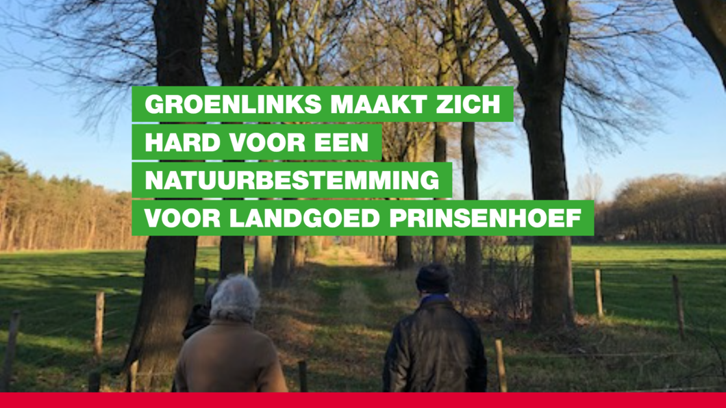 Prinsenhoef met tekst