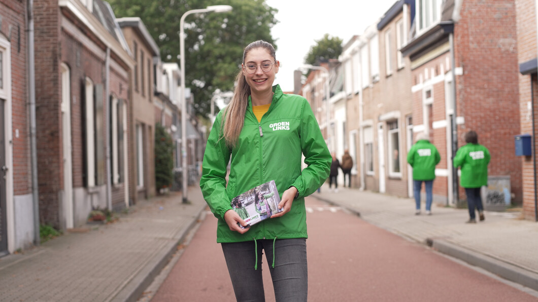 Flyeren GroenLinks Tilburg