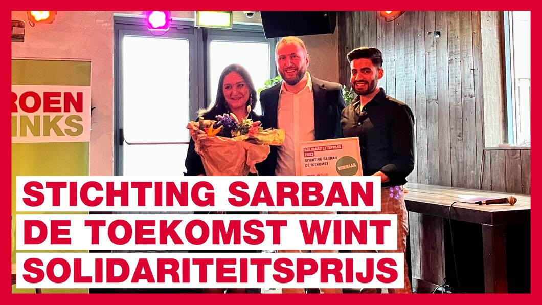 Stichting Sarban de Toekomst wint Tilburgse solidariteitsprijs