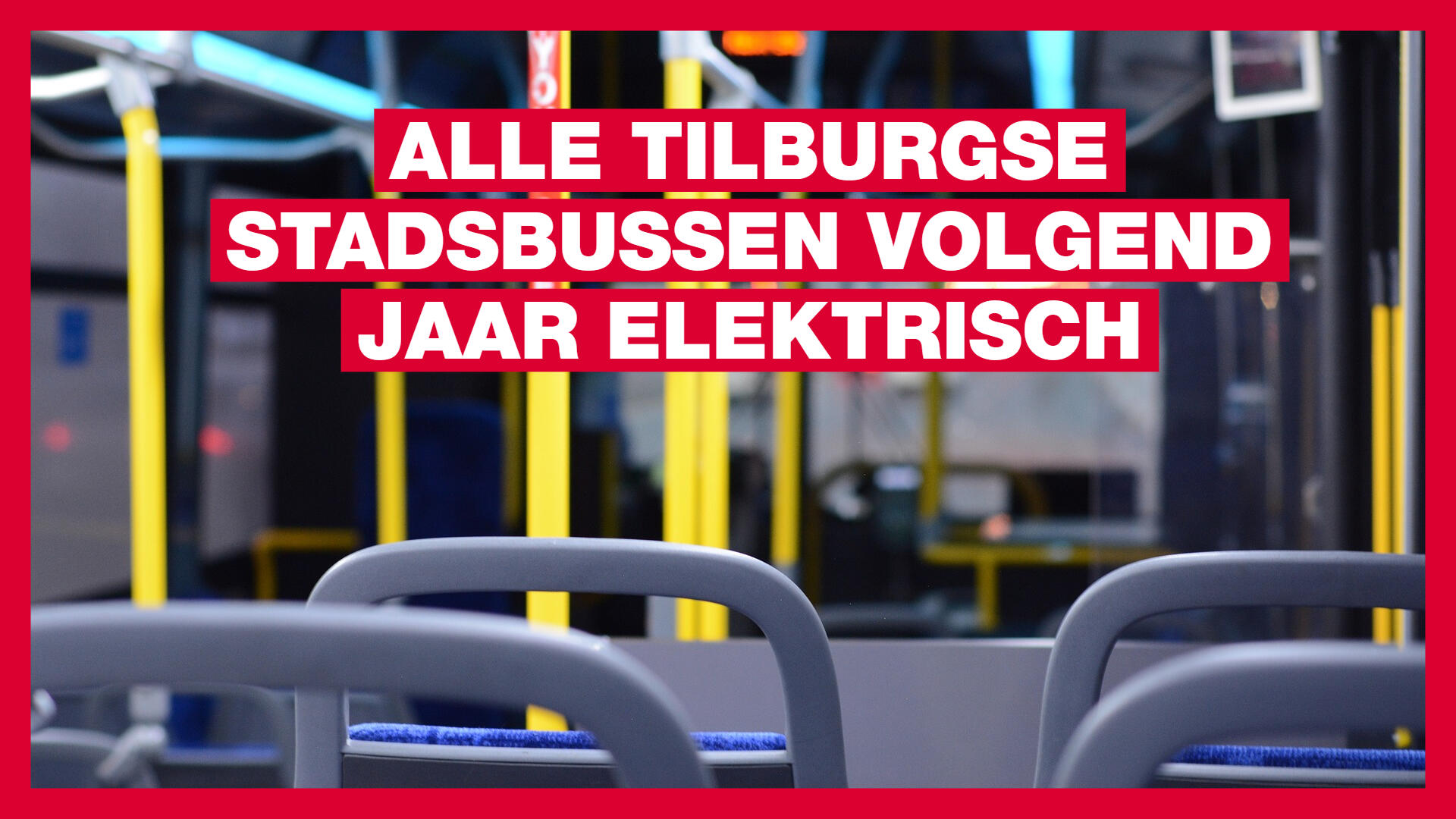 Alle Tilburgse stadsbussen volgend jaar elektrisch