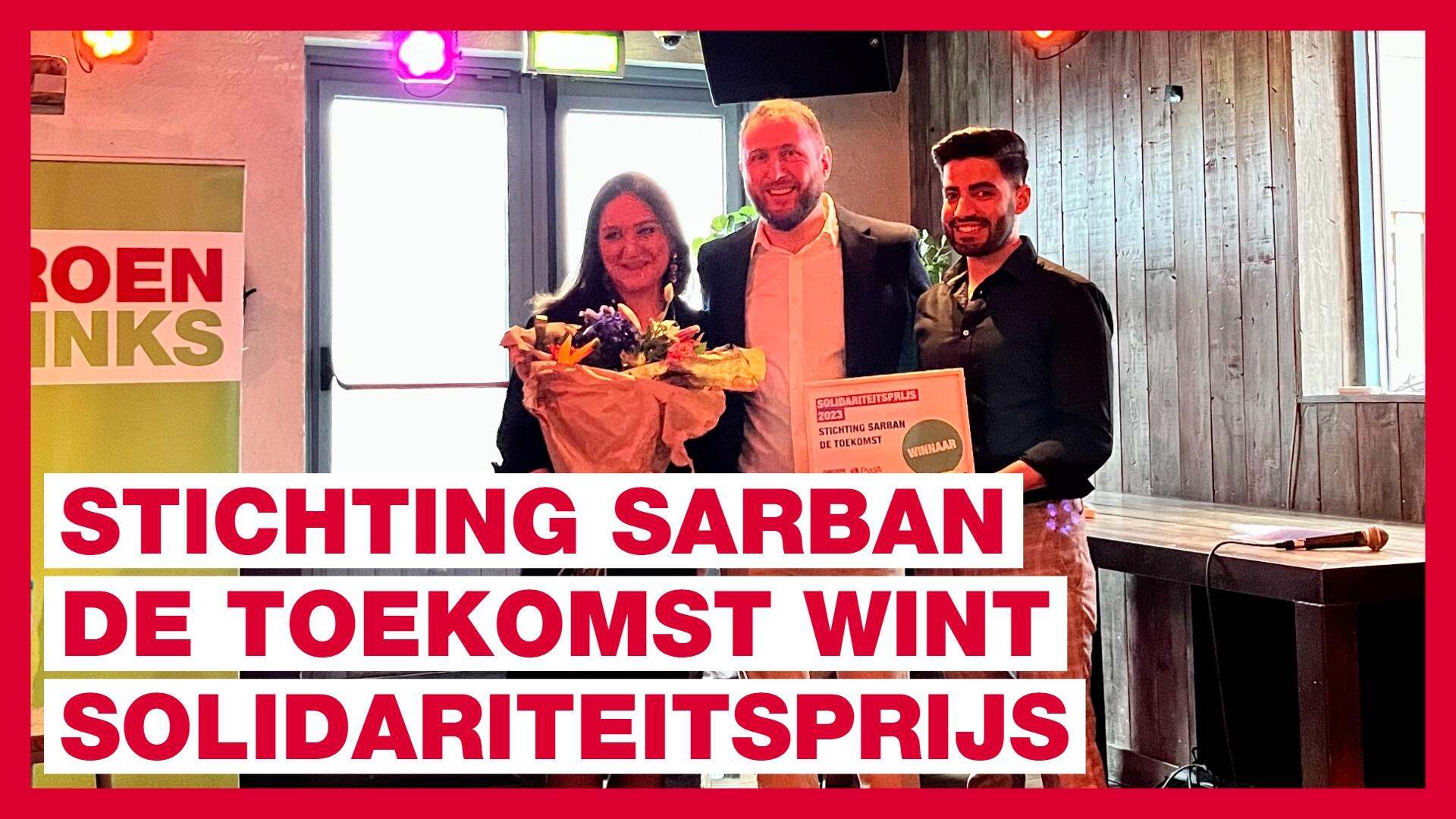 Stichting Sarban de Toekomst wint Tilburgse solidariteitsprijs